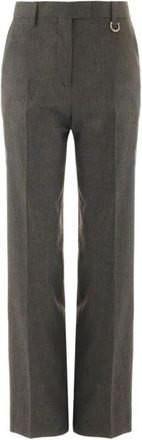 John Richmond Dames, Broeken, Grijs, Maat: XS Viscose