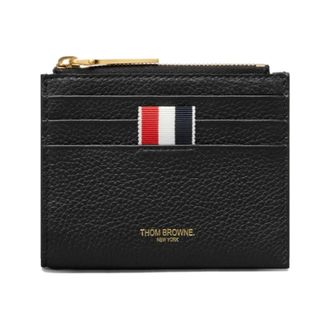 Thom Browne Small Leather Goods - male - Thom Browne - Wallets & Cardholders - Black - ONE SIZE - Accessories