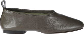 SOEUR Bala Pointed-Toe Leather Flats