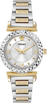 Versace Mini Vanity Leather Watch