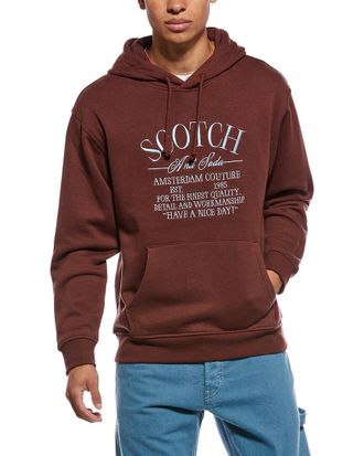 Scotch & Soda Fleece Graphic Hoodie