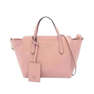 Gucci Pre-owned Vintage Handbag - Dames - Pre-owned - Roze - Maat: ONE Size Leer