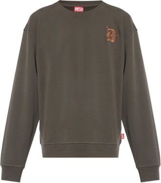 Diesel Uomo, Felpe, Verde, XS, new