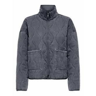 Only Gewatteerd jasje met rits, opstaande kraag