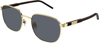 Gucci GG1799S 003 Mens Sunglasses Gold Size 54 - Free RX Lenses - Free RX Lenses