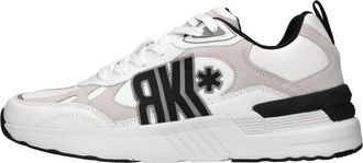 Dirk Bikkembergs Dunga - Heren - Sneakers - Wit - 41 EU - Leer - Schoenen