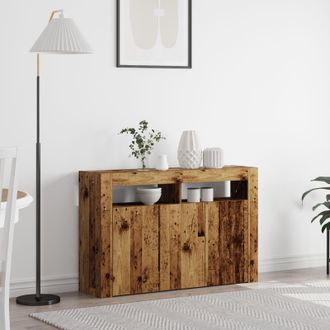 Berkfield Home Sideboard Old wood Engineered wood 116 x 30 x 75 cm Sideboard in Brown