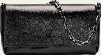 Christian Louboutin Loubi54 Large Flap Shoulder Bag in Naplak Leather