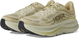 Hoka One One Bondi 9 Mens Shoes Grassland/Oyster Mushroom : 11.5 D - Medium, Rubber