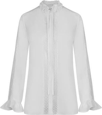 Anne Fontaine Rozela Shirt in White at Nordstrom, Size 44 Eu