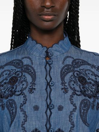 Zimmermann Aster Shirt - Blue