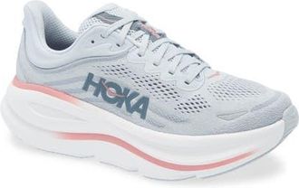 Hoka One One Bondi 9 Running Shoe in Mineral Blue /Washed Blue at Nordstrom, Size 10.5