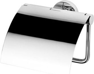Geesa Nemox Toiletrolhouder met klep Chroom