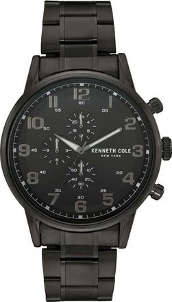 Kenneth Cole KC51092003 Mens Dress Sport Watch - Silver - One Size