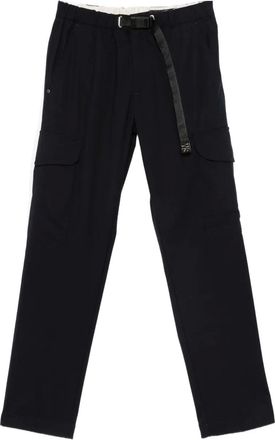 White Sand belted trousers - Blue