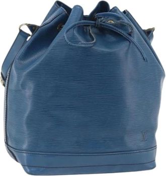 Louis Vuitton Pre-owned Bucket Bags, female, Blue, Size: ONE SIZE Pre-owned Bucket Shoulder Bag