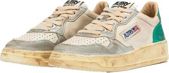 Autry Low-Top Sneaker - Sneaker in Vintage-Optik - Gr. 37 (EU) - in Grün - für Damen