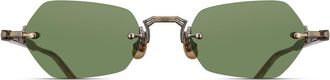 Matsuda M5011 AG-DTO Mens Sunglasses Gold Size 50