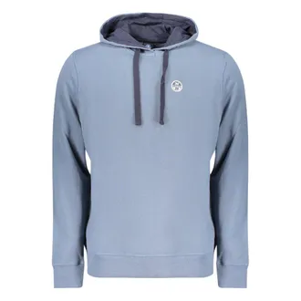 North Sails Blue Cotton Mens Sweatshirt