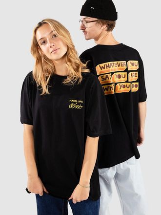 Macba Life Whatever T-Shirt zwart