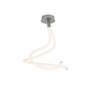 Netlighting Nur Ceiling 50W LED 3000K 3750lm IP20 Chrome 3 Year Warranty in Silver