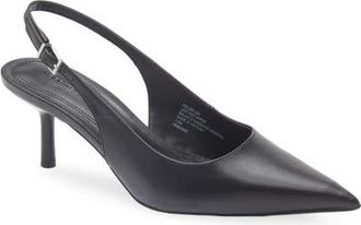 Nordstrom Liza Pointed Toe Pump in Black at Nordstrom, Size 8.5
