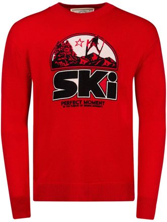 Perfect Moment Adler sweater - men - Merino - S - Red