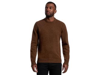 Barbour Essential Patch Crew Neck Sweater Mens Sweater Bracken : LG, Wool