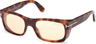 Tom Ford Juan Photochromatic Brown Rectangular Mens Sunglasses FT1181 53E 56