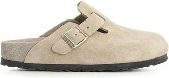 Birkenstock Boston - Dames - Slip ons - Beige - 37 EU - Su&egrave;de - Schoenen