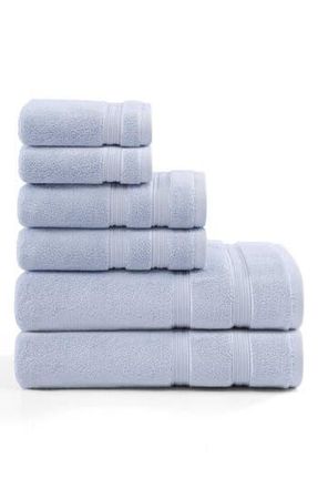 Tommy Hilfiger Harborside Terry Towel 6-Piece Towel Set in Blue at Nordstrom Rack
