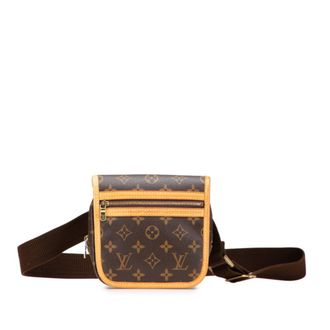 Louis Vuitton Brown Pvc Leather Sling Bag (Pre-Owned)