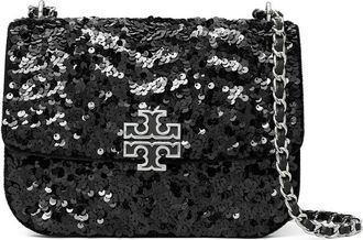 Tory Burch Britten Sequins Small Adjustable Shoulder Bag