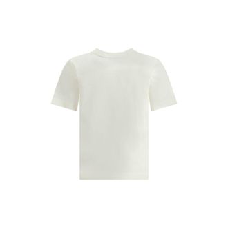 Burberry Womens White Cotton T-Shirt