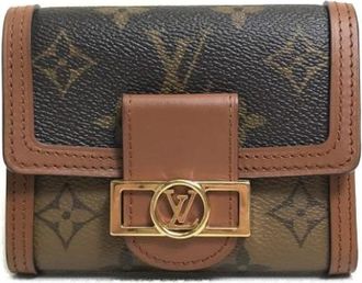 Louis Vuitton Pre-owned Wallets, female, Brown, Size: ONE SIZE Pre-owned Canvas Wallet