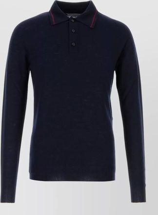 Balenciaga wool polo shirt