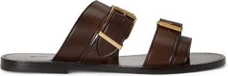 Polo Ralph Lauren Bkle Slide - - Shoes - Donna - Marrone - 40 EU