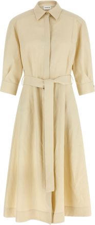 P.A.R.O.S.H. P. A.R. O.S. H. Viscose Long Womens Dress
