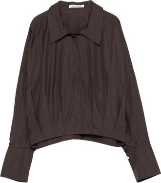 Mark Kenly Domino Tan Saina Collared Shirt