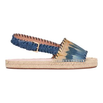 Alberta Ferretti Alberta Ferretti, Espadrilles, female, Blue, Size: 7 US Summer Sandals