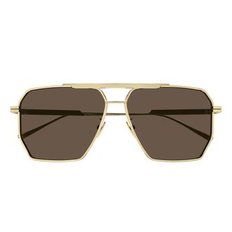Bottega Veneta Sunglasses Bv1012 S 003 Gold/Brown Men