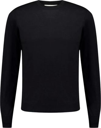 PIACENZA 1733 crew-neck wool sweater - Black