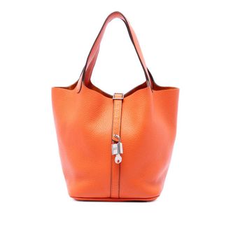 Herm&egrave;s Pre-owned Hermes Clemence Picotin Lock 22 Ladies W1JOB7JDPDVAYRU0
