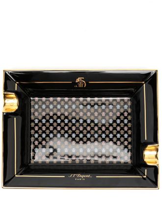 S.T. Dupont Posacenere in porcellana - Nero