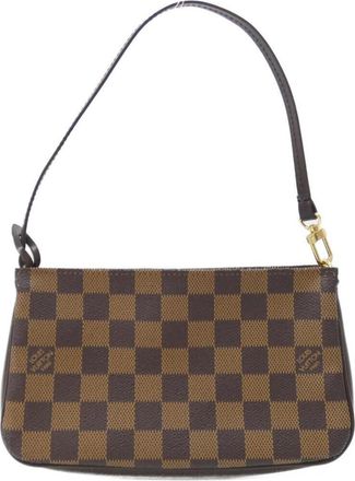 Louis Vuitton Ebene Coated Canvas Pouch (Pre-Owned)