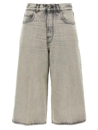 Haikure Belle Pearl Grey Bermuda Shorts