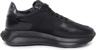 Hogan Stijlvolle Italiaanse Schoenen met Memory Foam - Dames - Sneakers - Zwart - 37 EU - Leer - Schoenen