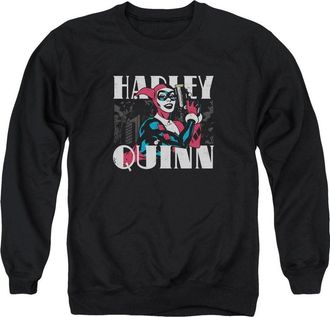 Gildan Batman Harley Bold Adult Crewneck Sweatshirt