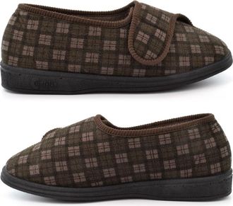 Generic Mens Wide Fit Slippers Mens Washable Slippers Size 6 Boys Slipper Size 6 Wide Slipper EE Fitting Extra Large Rubber Sole Washable Extra Large Sizes To