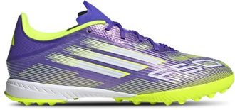 adidas Mens adidas F50 League Turf - Soccer Shoes Purple Rush/White Size 10.0